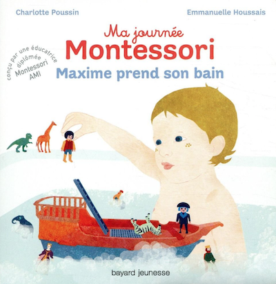 Ma journée Montessori - Maxime prend son bain